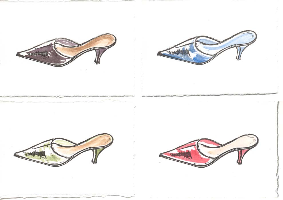 detail shoe fits